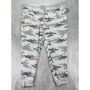 Secret Treasures Sleepwear Pajama Joggers Pants Womens 3X Gray Pink